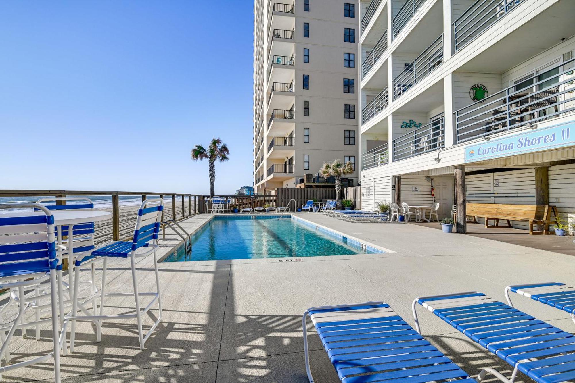 Cozy Beachfront Condo With Wifi, Views And Pool Access Myrtle Beach Exterior foto